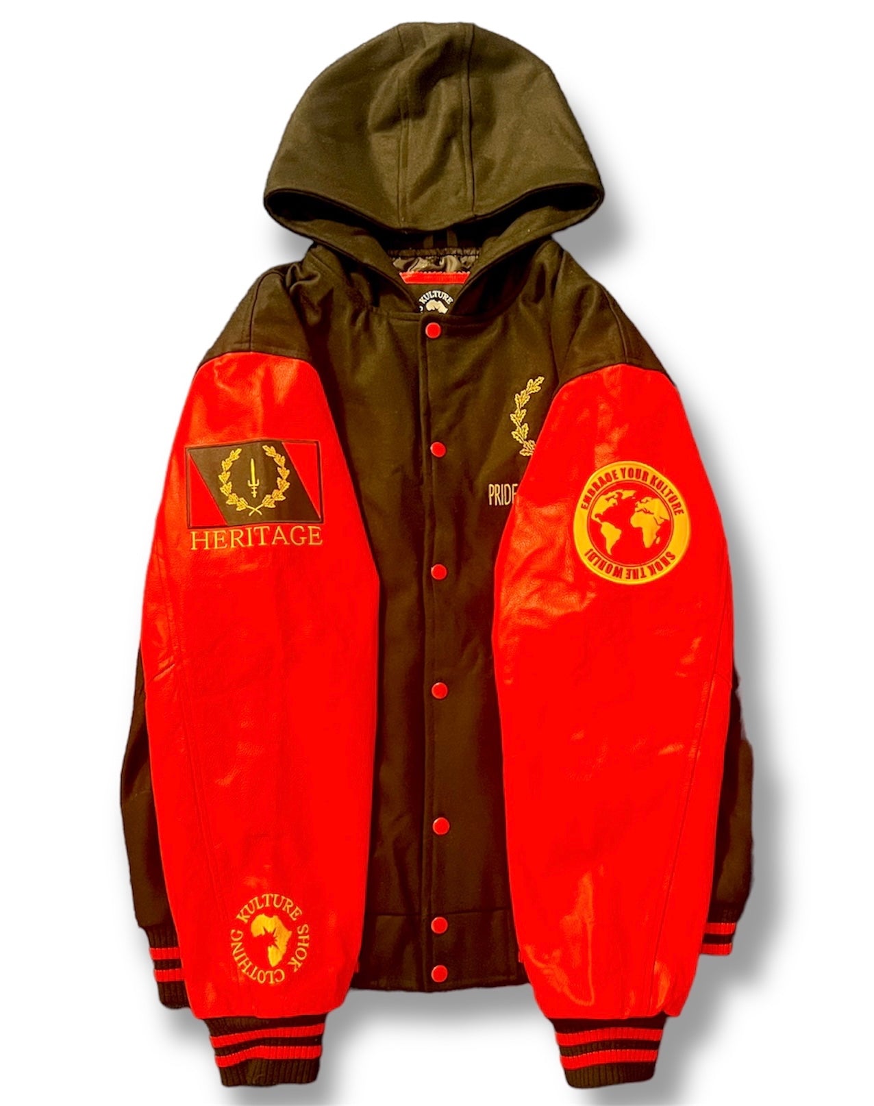 AFRICAN AMERICAN HERITAGE LETTERMEN JACKET