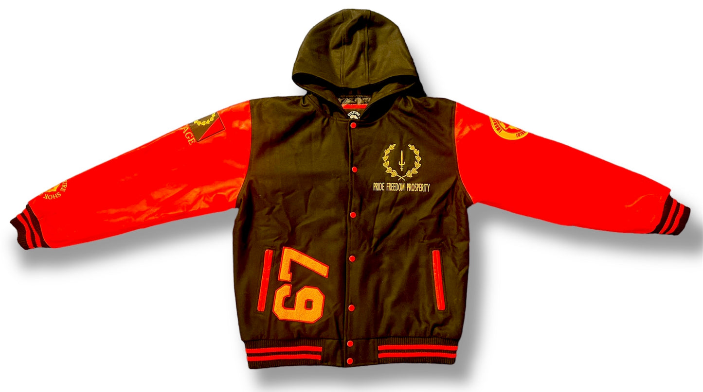 AFRICAN AMERICAN HERITAGE LETTERMEN JACKET