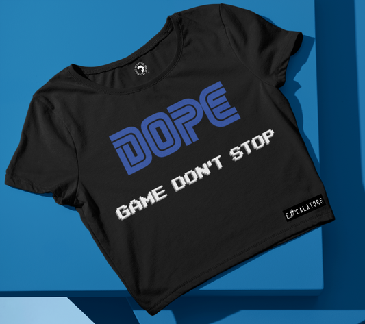 ESCALATORS MUSIC GROUP - GAME DON'T STOP CROP TOP