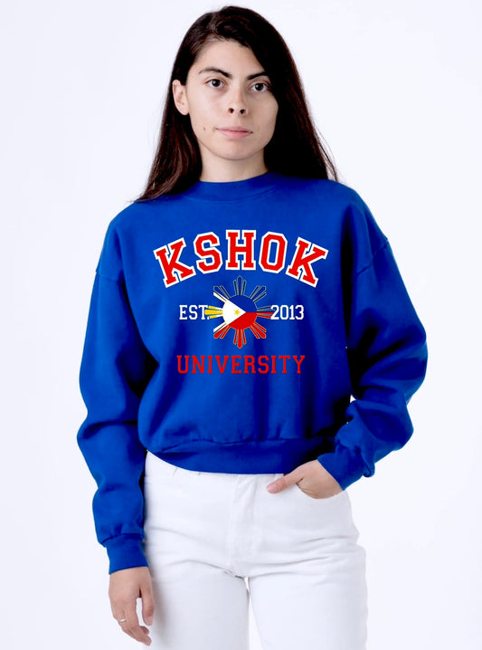 KSHOK UNIVERSITY CREWNECK SWEATER - PHILIPPINES