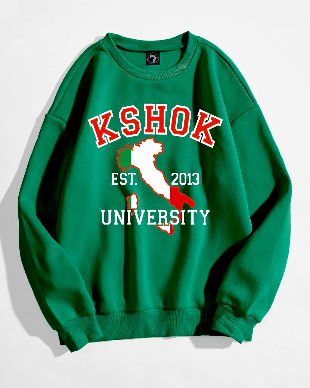 KSHOK UNIVERSITY CREWNECK SWEATER - ITALY