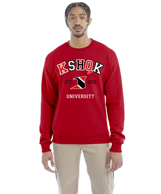 KSHOK UNIVERSITY CREWNECK SWEATER - TRINIDAD