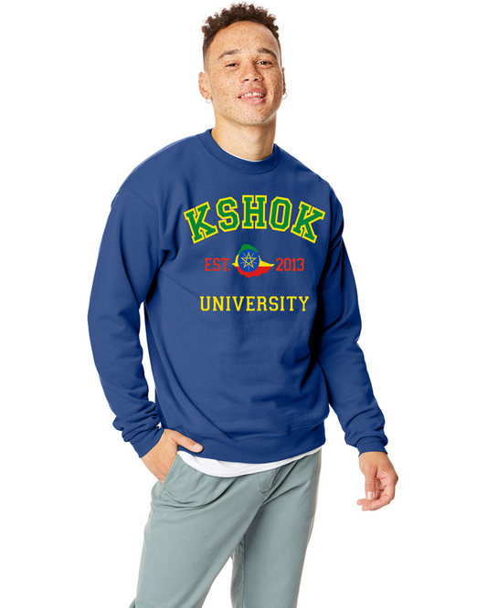 KSHOK UNIVERSITY CREWNECK SWEATER - ETHIOPIA