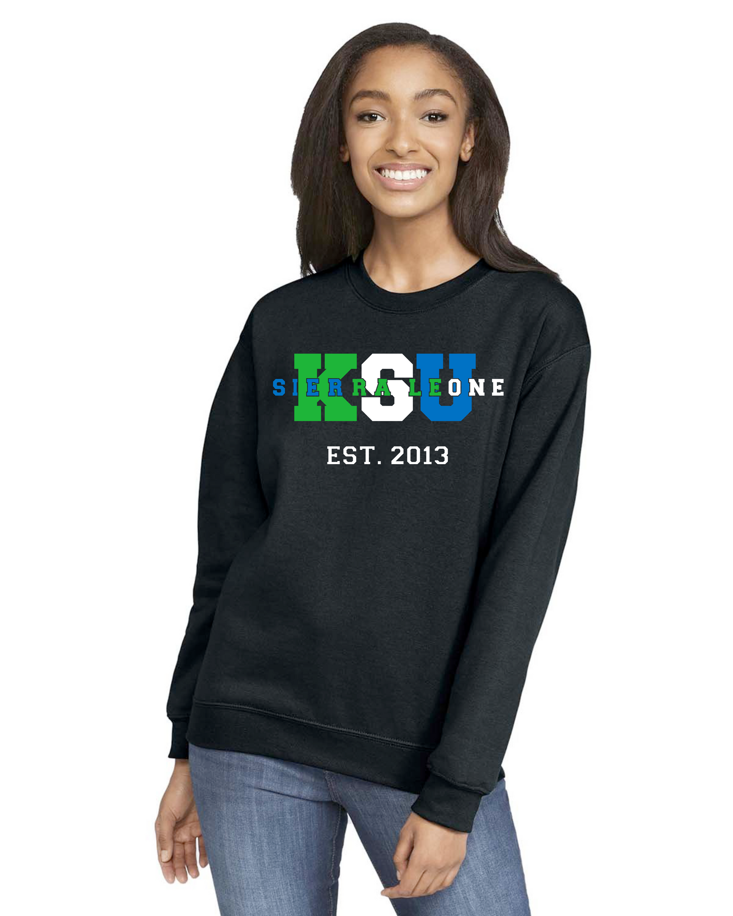 KSU CREWNECK SWEATER - SIERRA LEONE