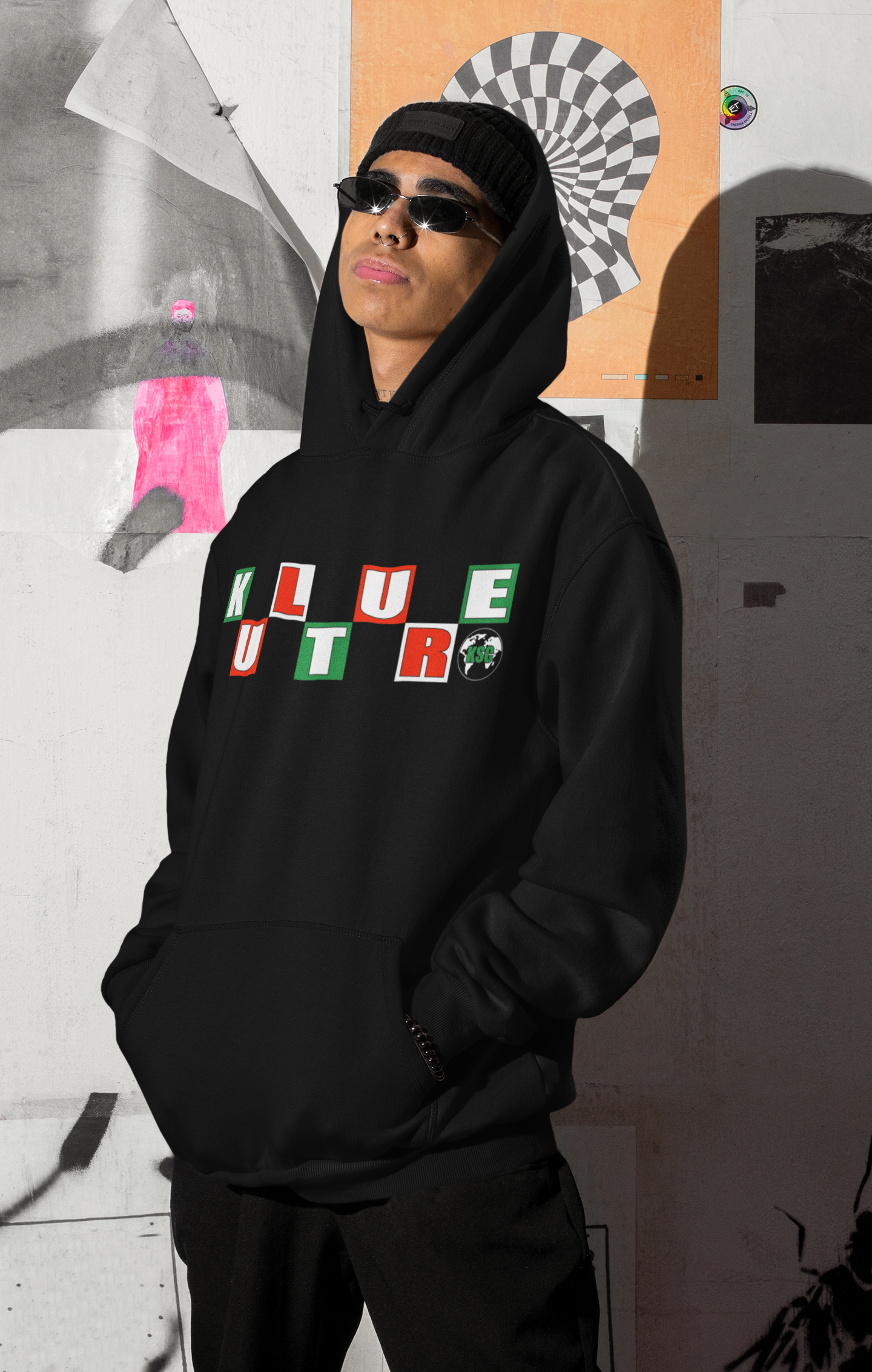 KULTURE CHECKERS HOODIE - MEXICO