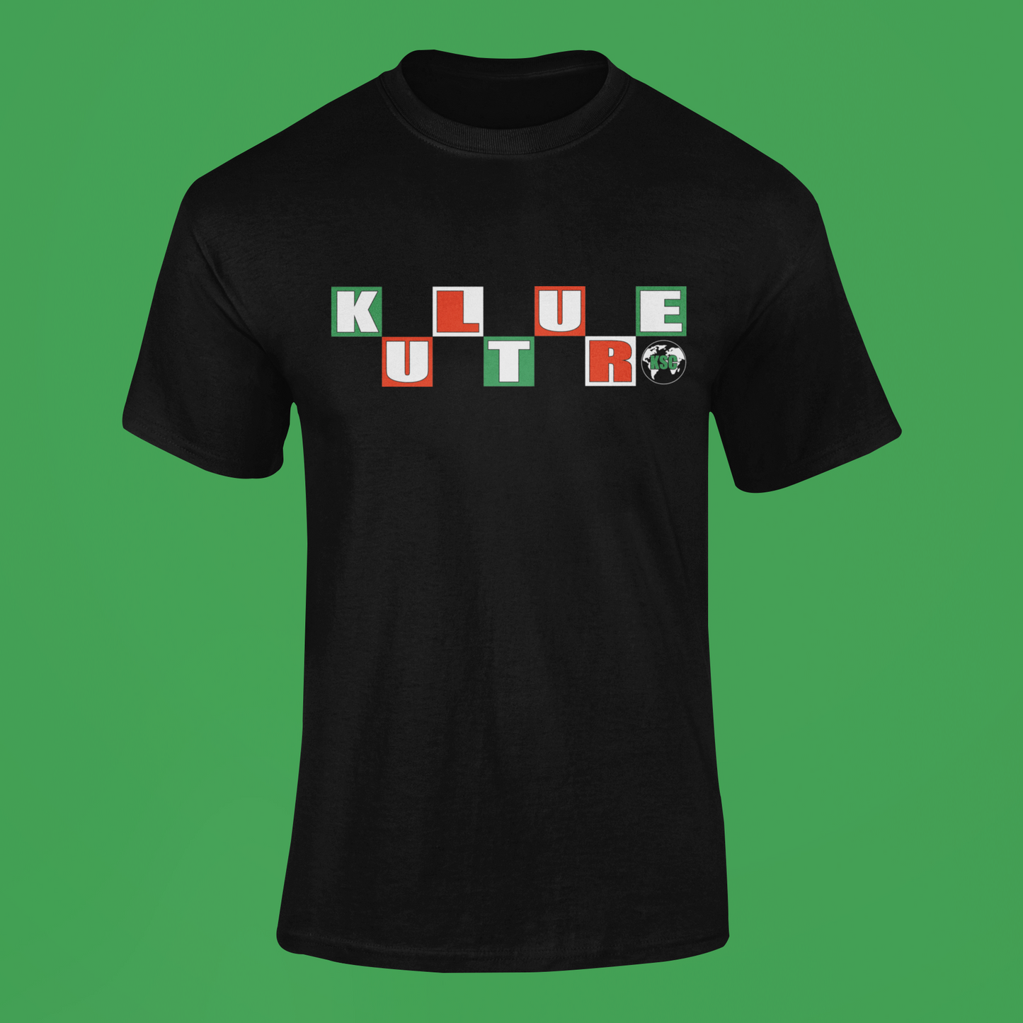 KULTURE CHECKERS BLACK TEE - MEXICO