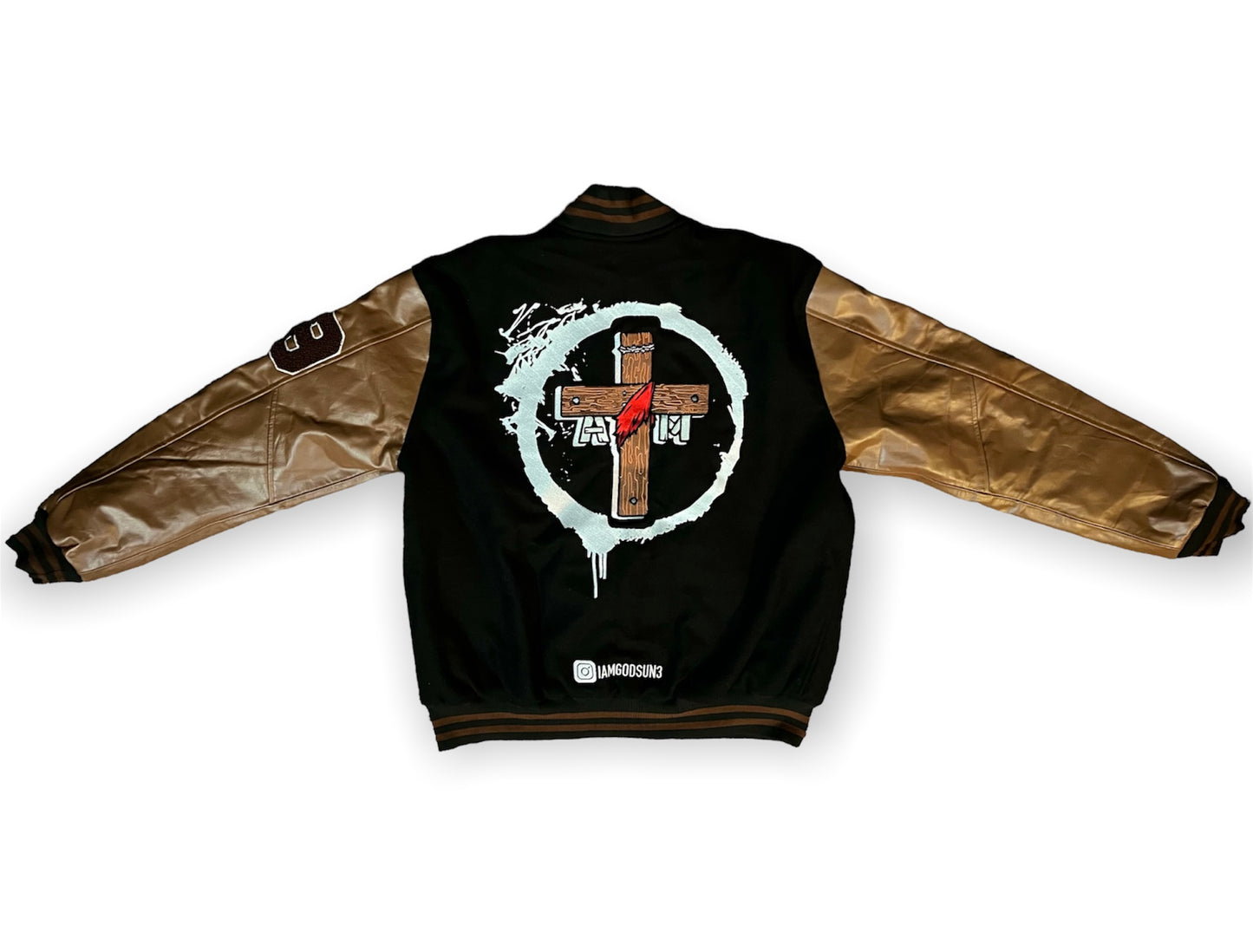 ARTIST SIGNATURE LETTERMEN JACKET - IAMGODSUN